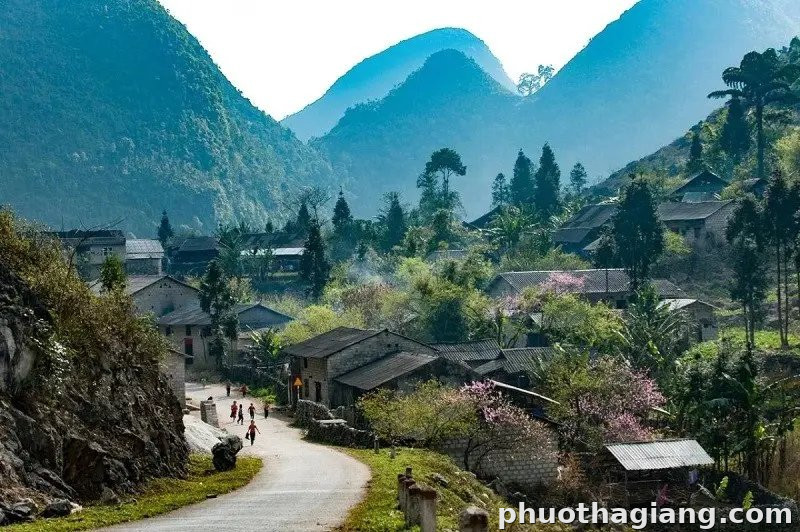 thị trấn Yên Minh hoặc xã Phố Cáo