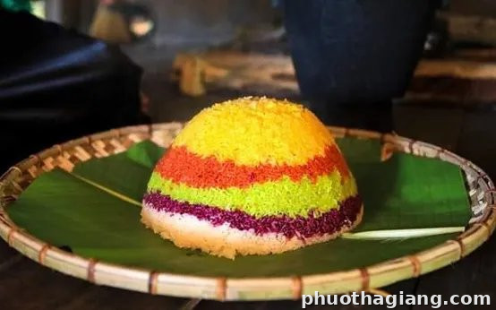 Xôi ngũ sắc